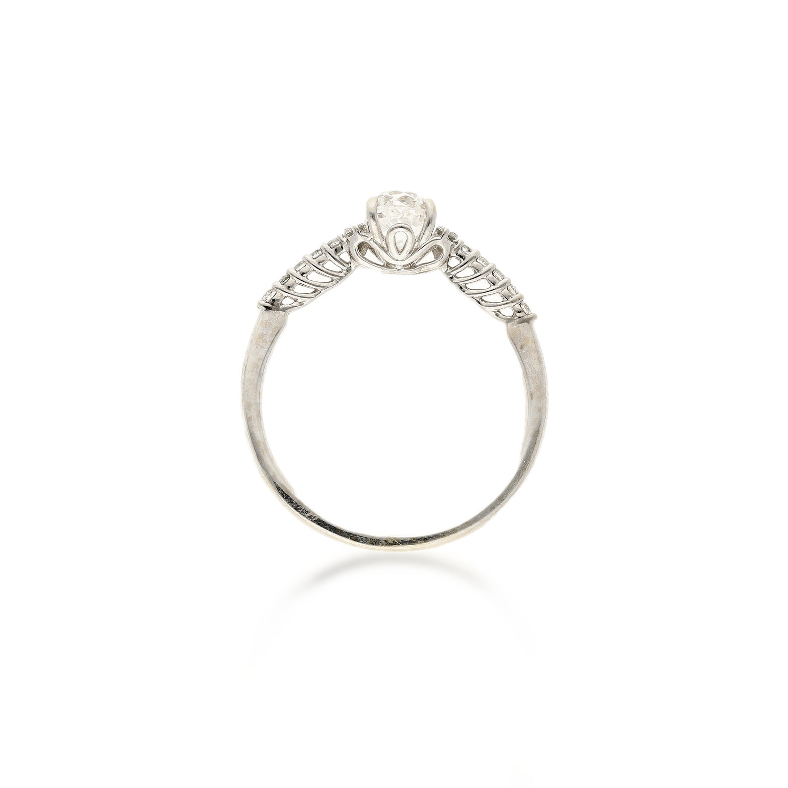 Crown of Light Diamond Engagement Ring Etsy