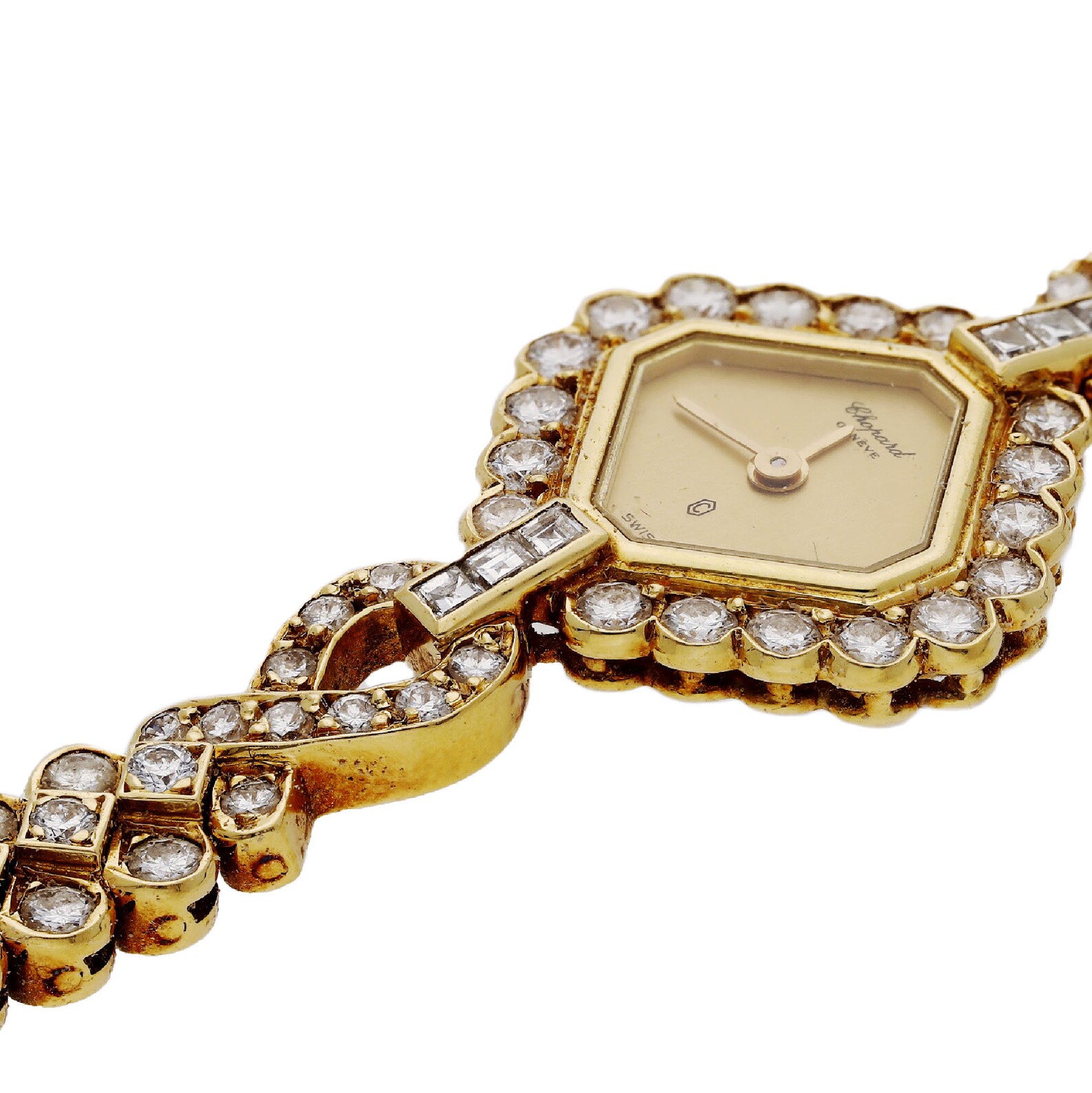 Vintage Chopard Diamond Watch Etsy