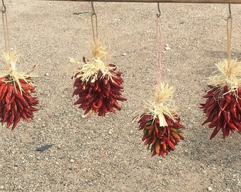 Items similar to Quilted Chili Ristra Wall Hanging on Etsy