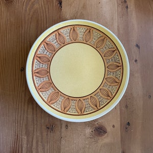 Mid Century Modern Atomic Onion Plate 12”