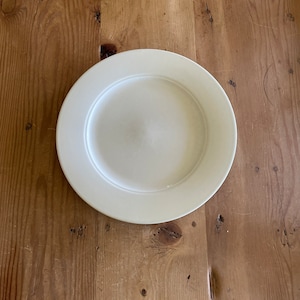 Homer Laughlin Cream Serving Plate 12”