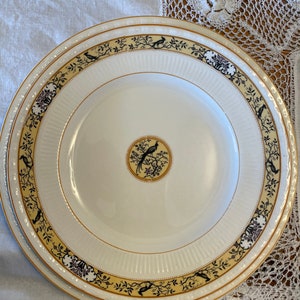 Myott Son & Co. Birdette Plates