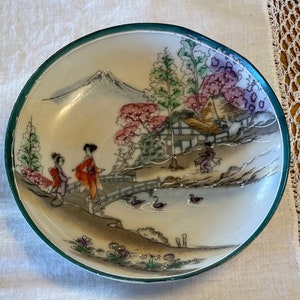 Vintage Japanese Teacup Set