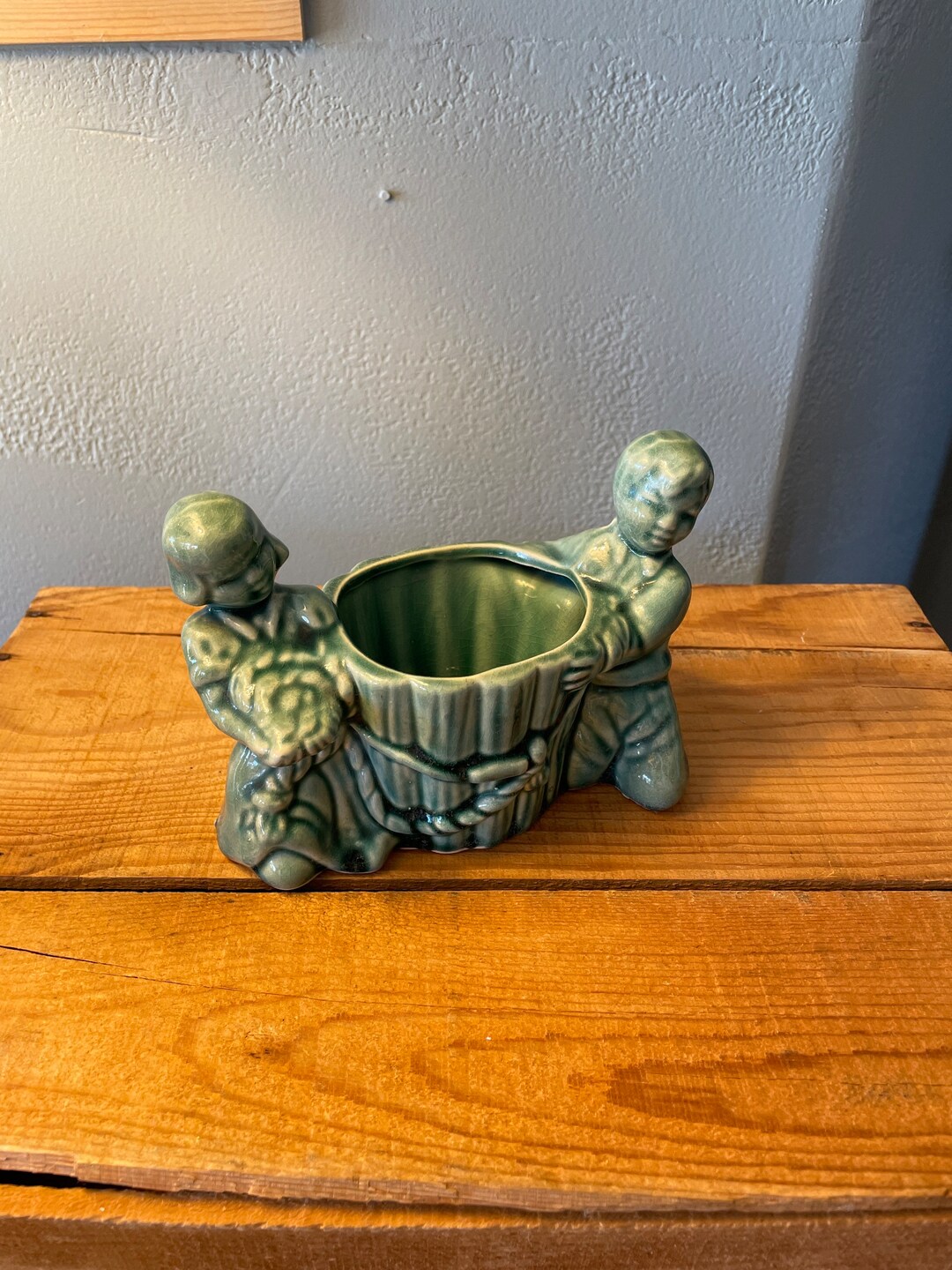 Vintage Ceramic Planter Etsy