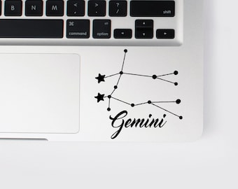 GEMINI Constellation Zodiac Vinyl Decal