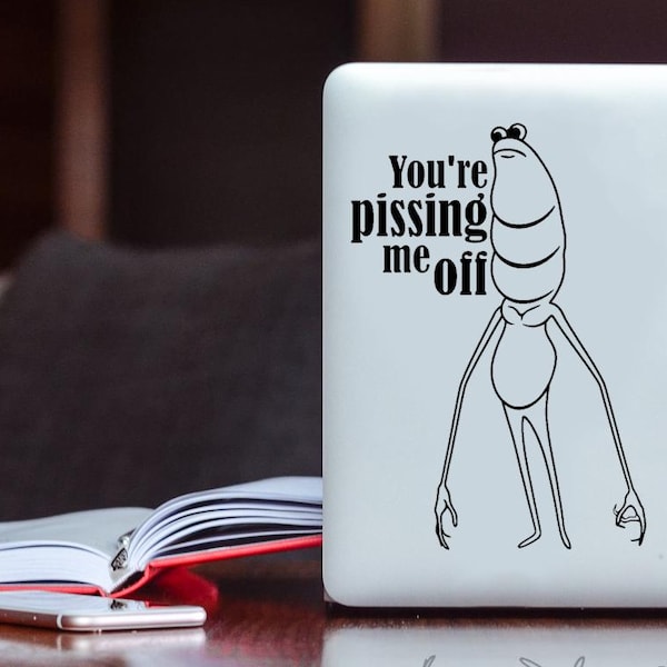 MARCUS The Worm Logo Vinyl Decal