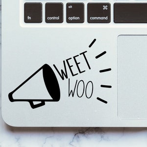 MFM Weet Woo Vinyl Decal