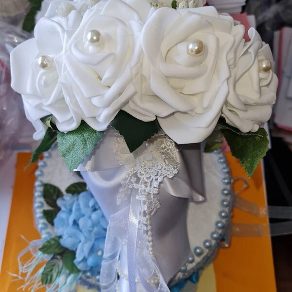 Bouquet mariage blanc