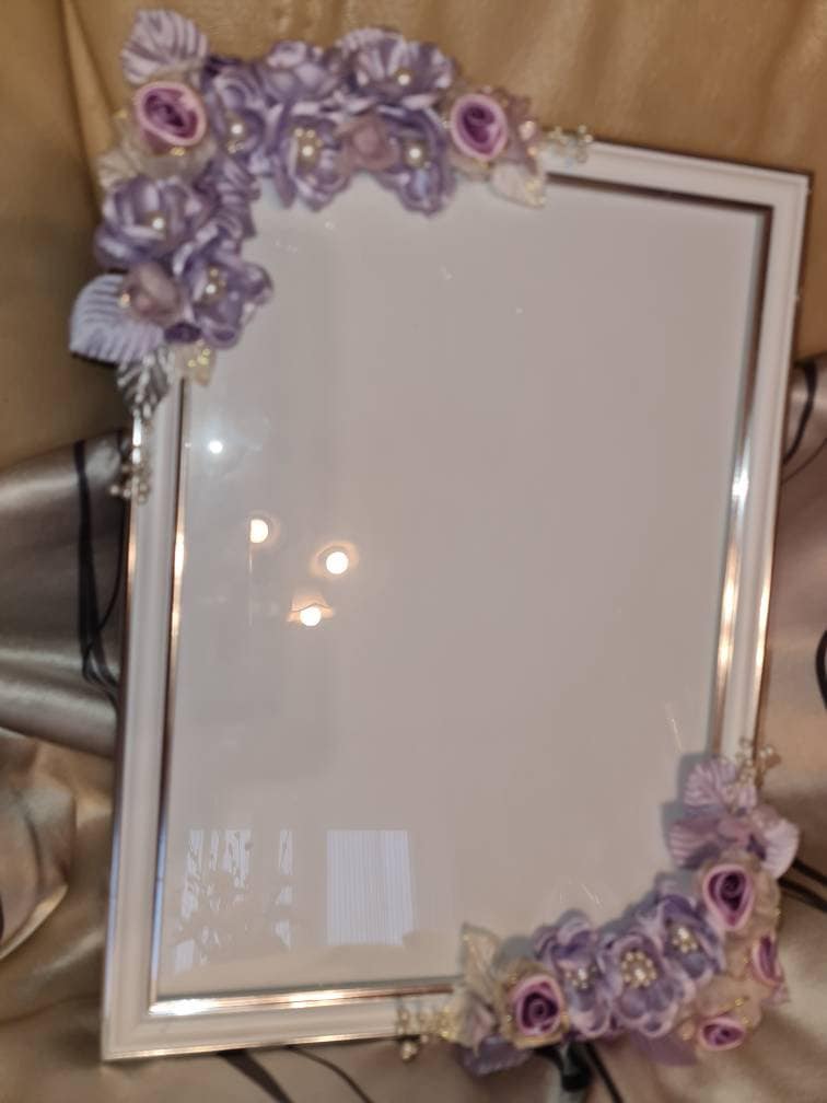 Grand Cadre Photo Style Shabby, Déco