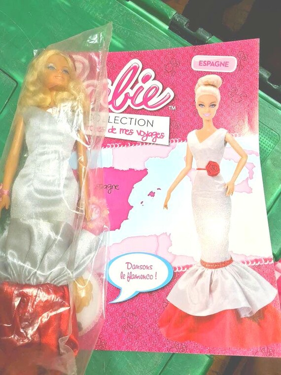 Barbie le film : Poupée Barbie en robe vichy rose - La Grande Récré