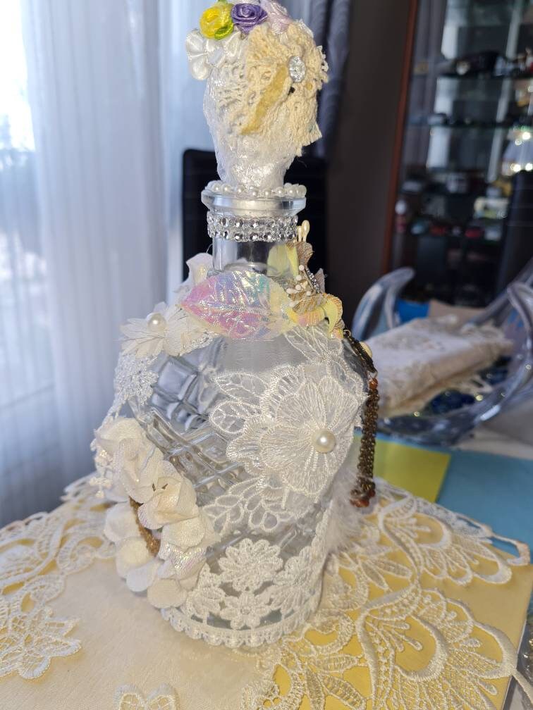 Carafe en Verre Déco Shabby