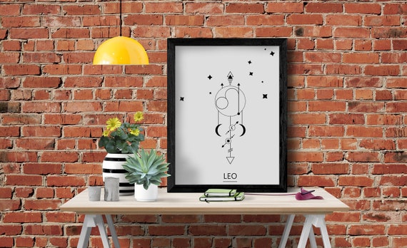 Custom digital minimalist zodiac sign constellation tattoo | Etsy