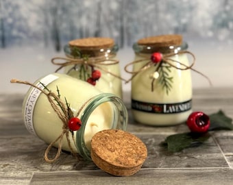 Christmas Fragrance Soy Candle - 6 oz, Teacher Gift