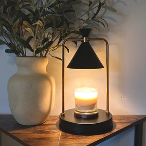 Flameless Candle Lamp with Wickless Soy Candle Set