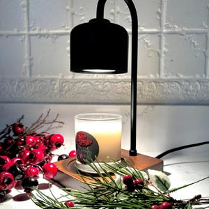 No Flame! Flameless Candle Lamp with Wickless Soy Candle Set