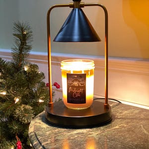 No Flame! Flameless Candle Lamp with Wickless Soy Candle Set