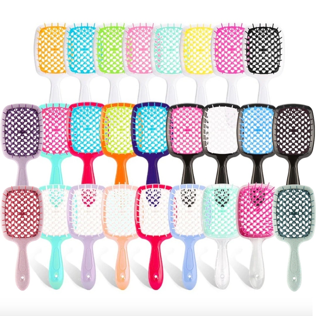 Viral Tiktok Hair Brush Same Quality Hollow Detangle Wet or Etsy