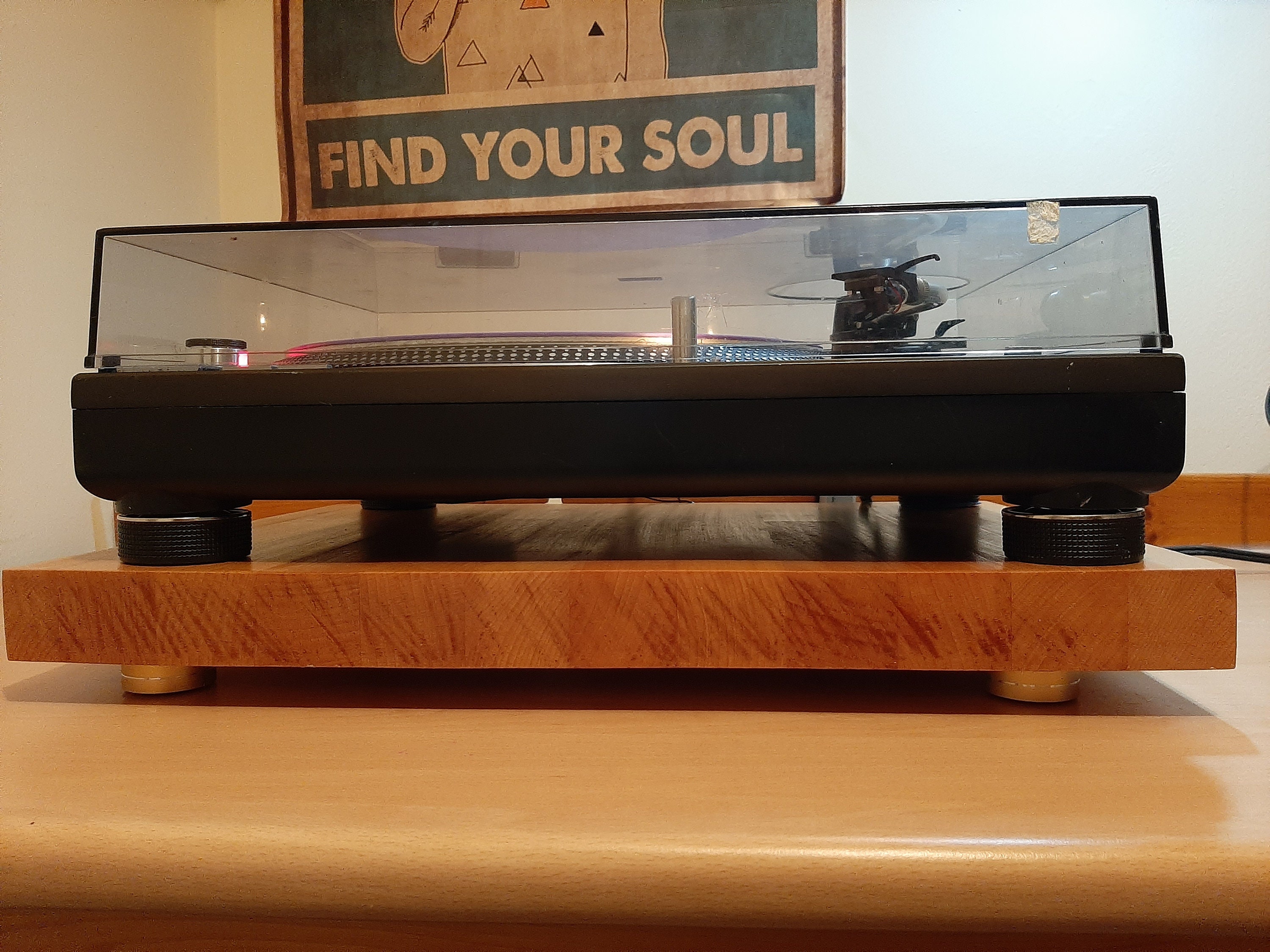 AUDIOPHILE SOLID TIMBER Isolating Platforms..Turntable / Speaker / Amp HiFi — GStyleDesign