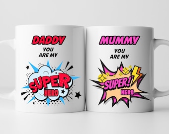 Superhero Mug | You are my Superhero Mug | Personalised Cup Mug Gift | Gift for Her | Gift for Him | Mothers Day Gift, Fathers Day Gift