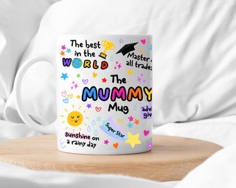 La tasse maman - Mug maman | Cadeau pour maman, cadeau d'anniversaire | Fête des Mères | Cadeau pour maman, Mug | Cadeau de Noël