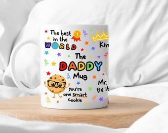 The Daddy Mug - Dad Mug | Gift For Father, Dad, Daddy, Birthday Gift | Fathers Day | Gift for Dad, Mug Gift | Christmas Gift