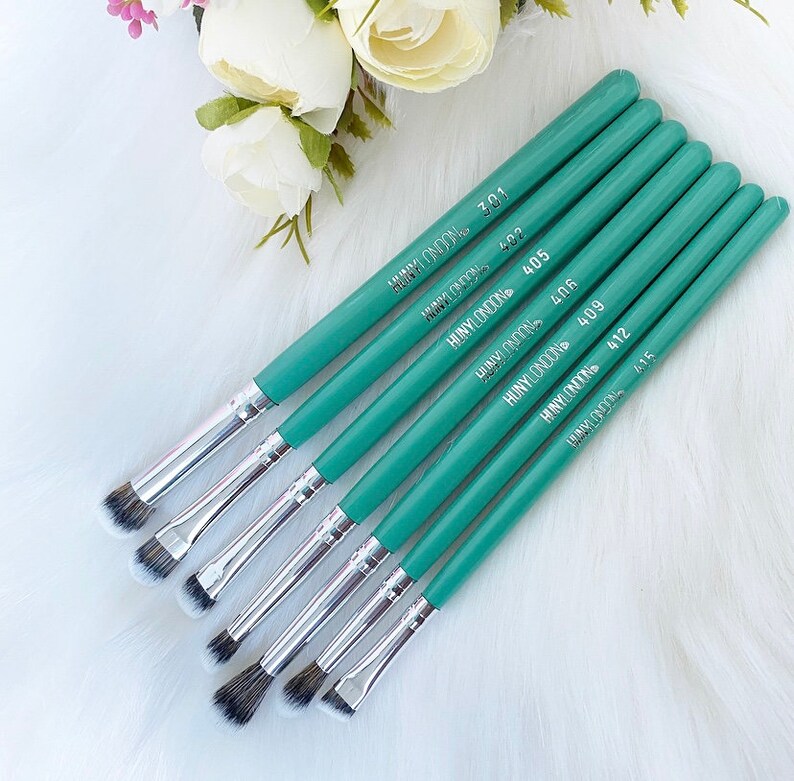 Professional Kabuki Makeup Brush Set Tool Foundation Powder Etsy