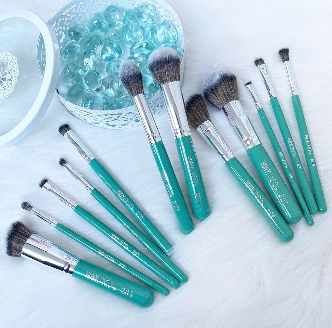 Professional Kabuki Makeup Brush Set Tool Foundation Powder Etsy