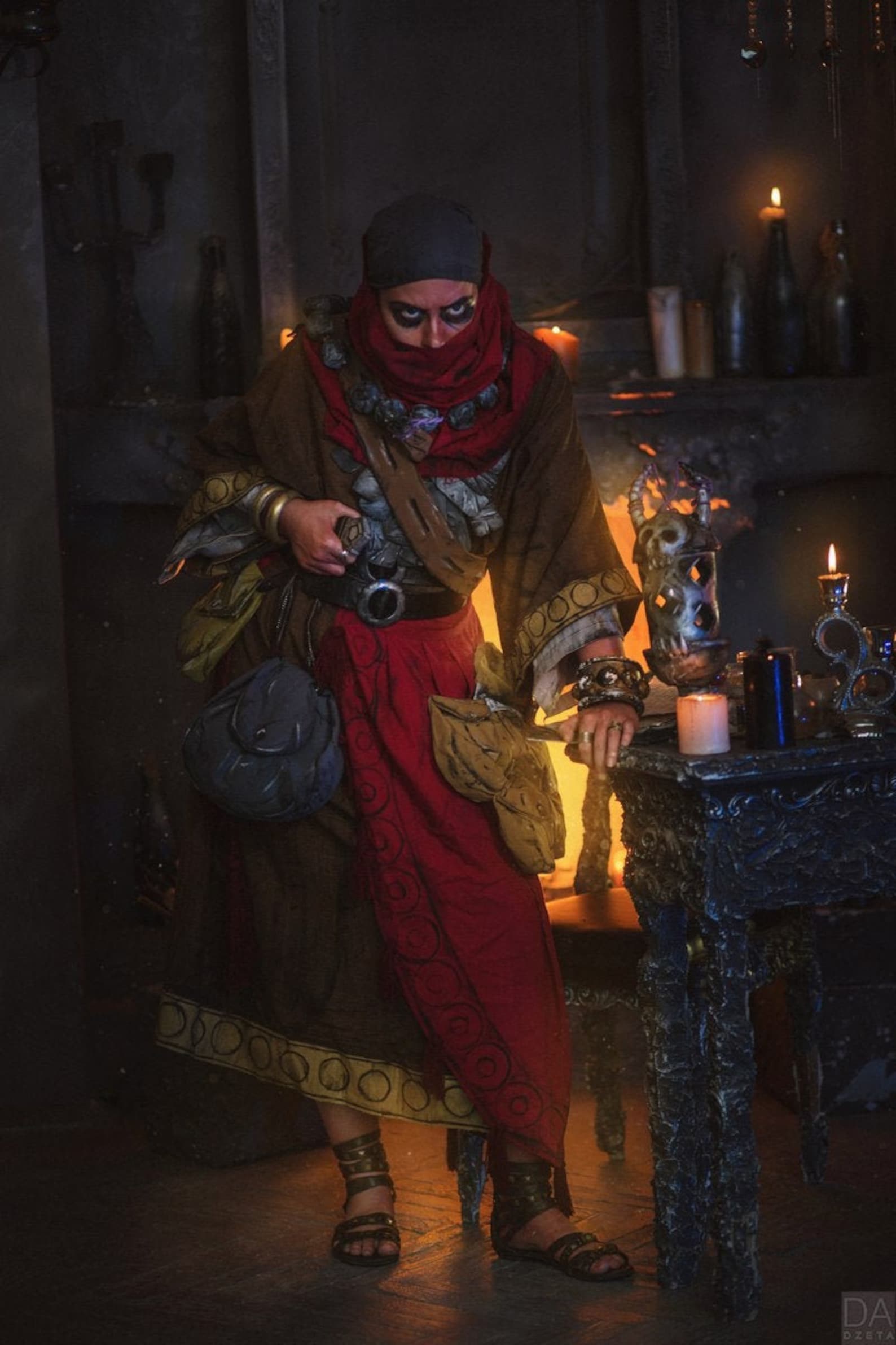 collector darkest dungeon cosplay