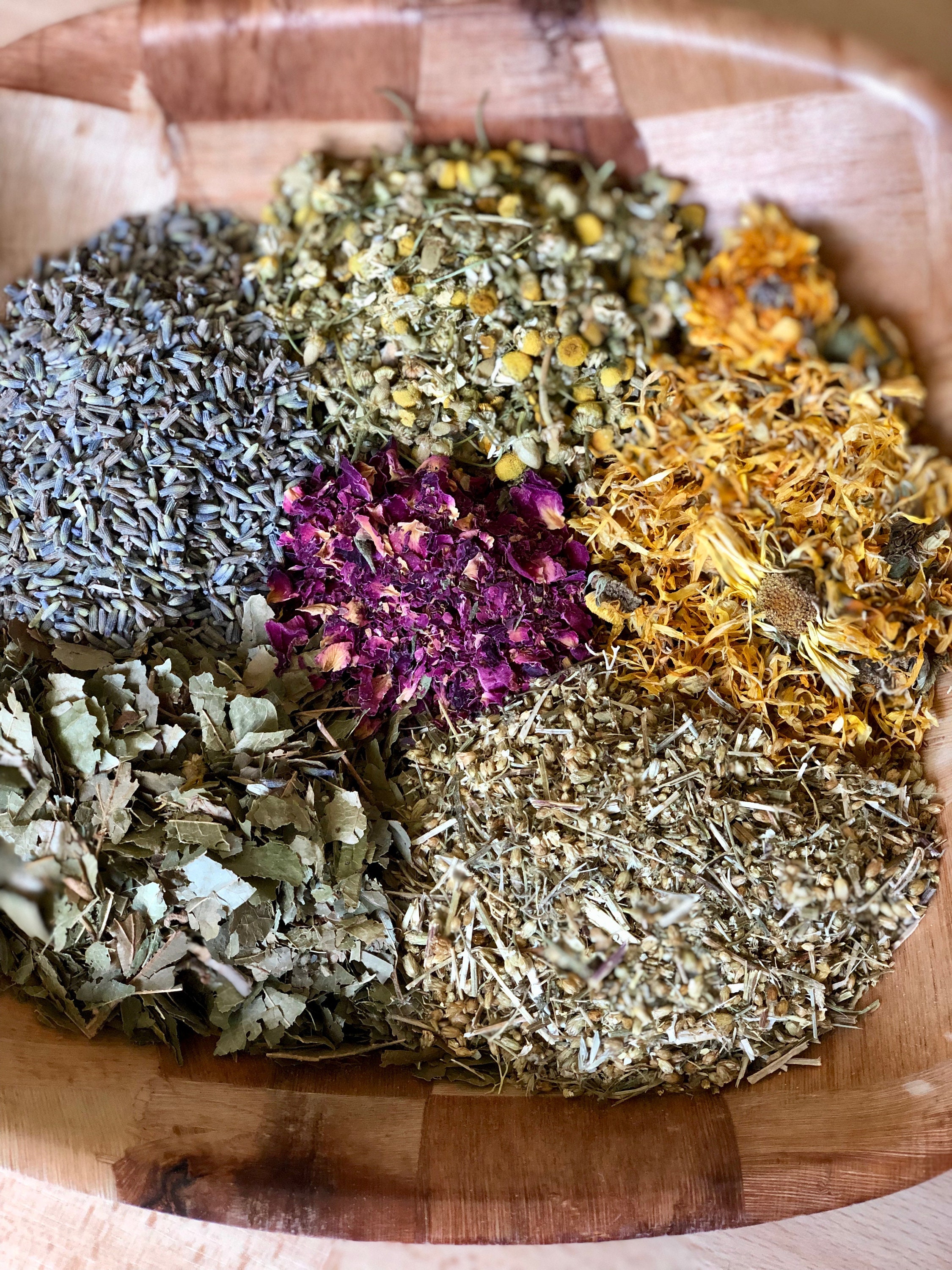 Organic Postpartum Healing Herbs Sitz Bath Herbal Bath Tea Etsy
