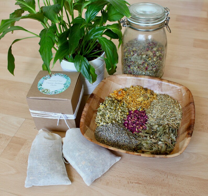 Organic Postpartum Healing Herbs Sitz Bath Herbal Bath Tea Etsy