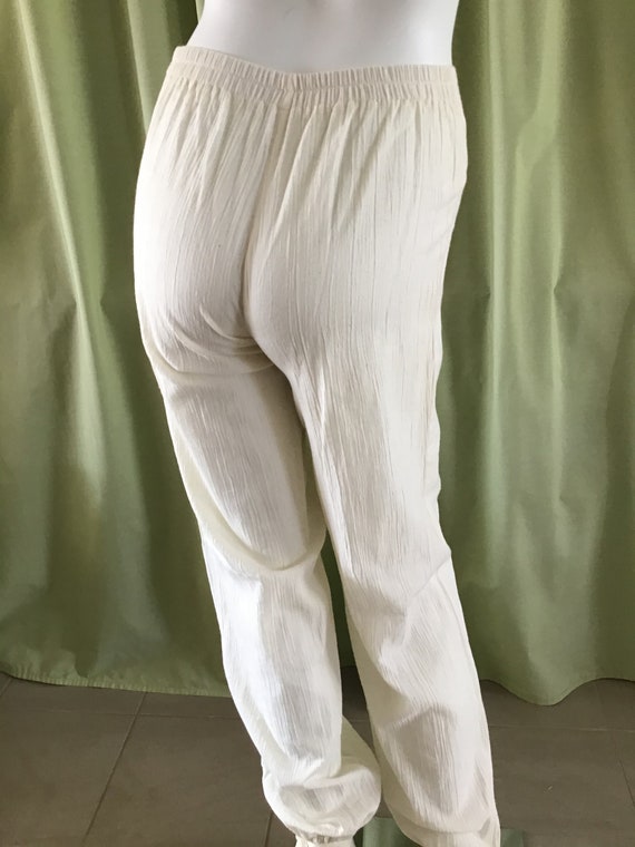 Vintage 80s Womans Pants. Medium Tall Waist Pants. World Natural Cotton  Pants. Long BENY Cotton Pants. Small Size Summer Pants. -  Canada