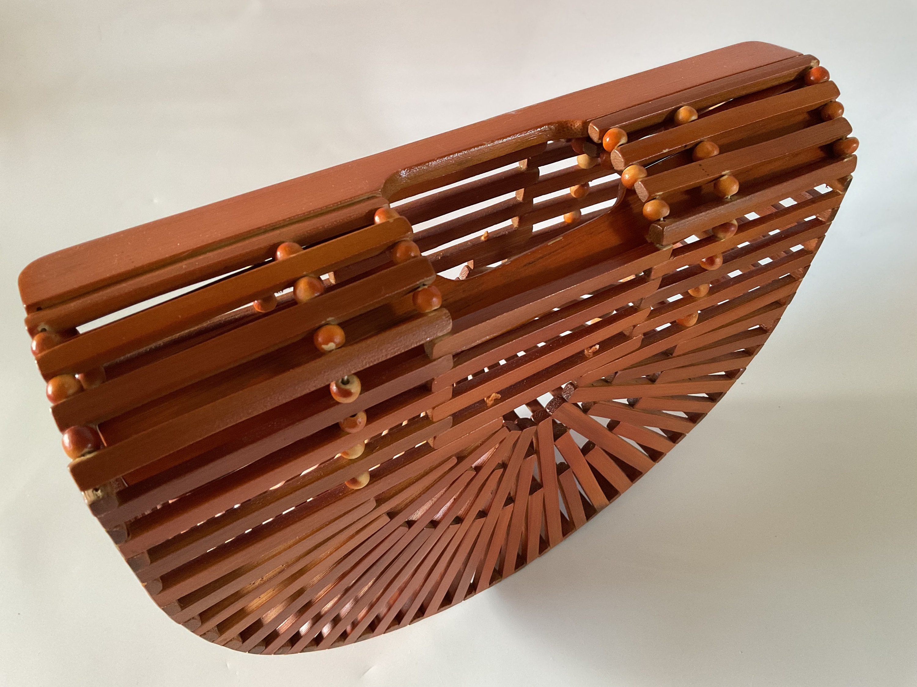 Half moon hotsell bamboo bag