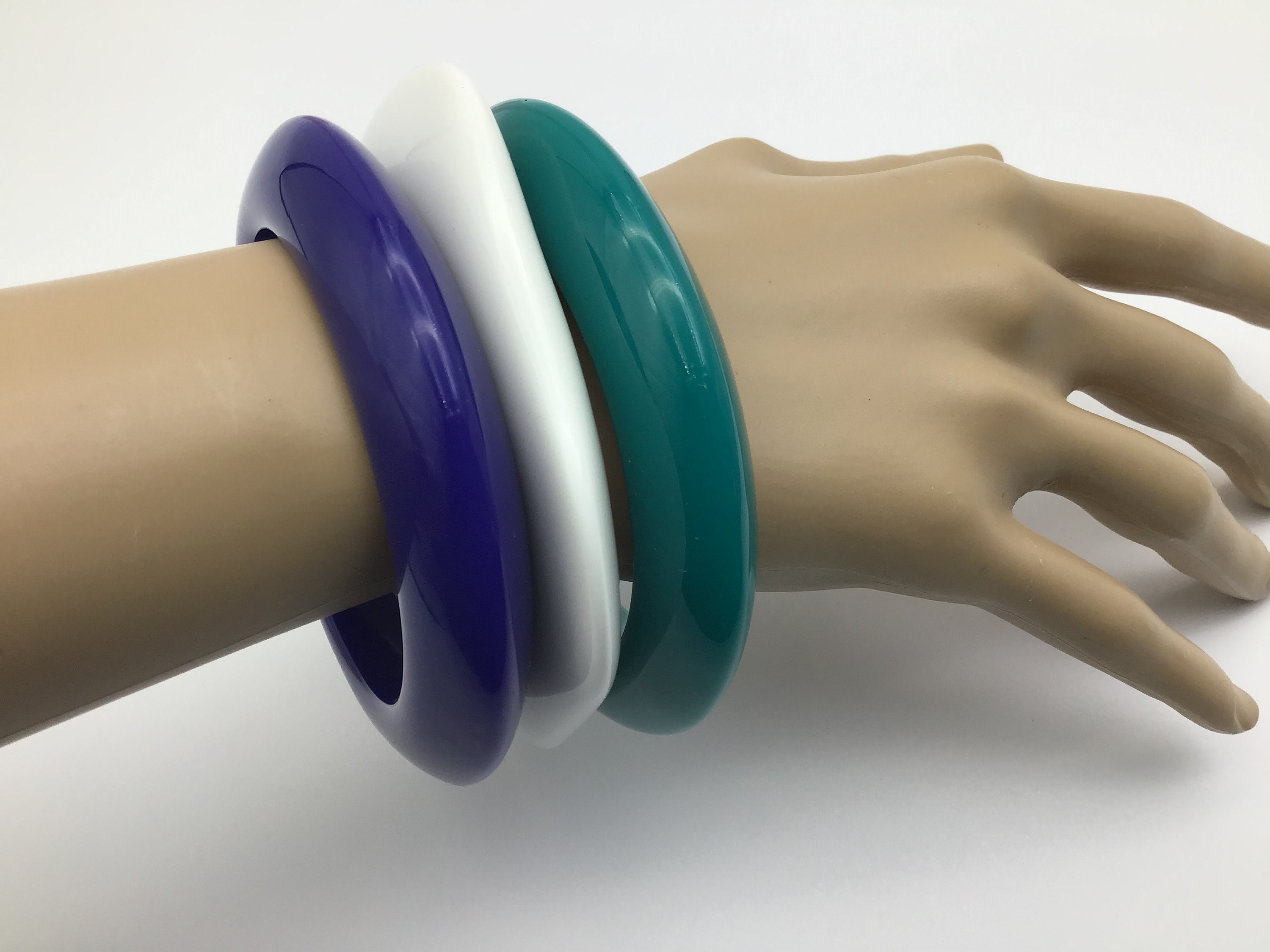 ヴィンテージ 70年代 ルーサイトバングル/アールヌーボー