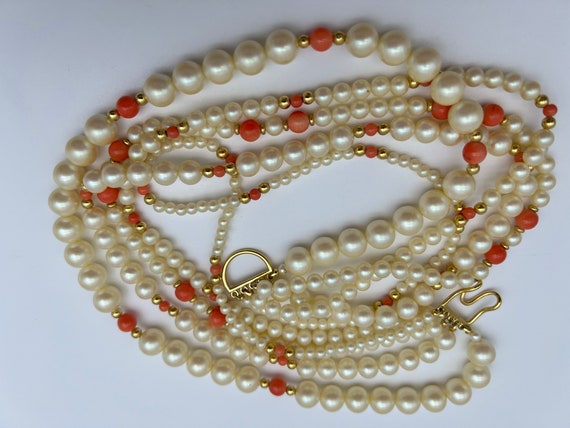 Monet discount pearls value