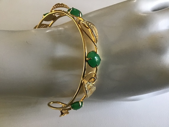 Vintage 80’s Gold Filed Cuff Bracelet. Woman’s Cu