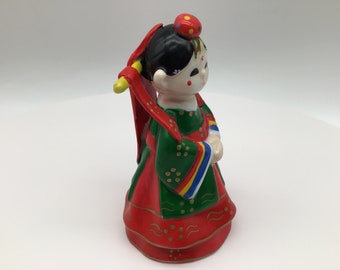 韓国　朝鮮　美術品　陶人形 ヴィンテージ　作家物 韓国 朝鮮 美術品 陶人形 ヴィンテージ 作家物 ビヨンヴィン