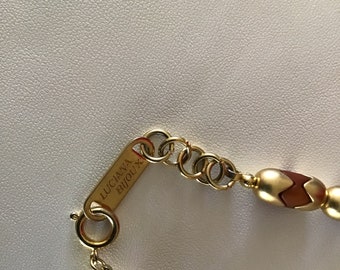 ヴィンテージ ルチアナ ビジュー ネックレス/イタリア人デザイナー 