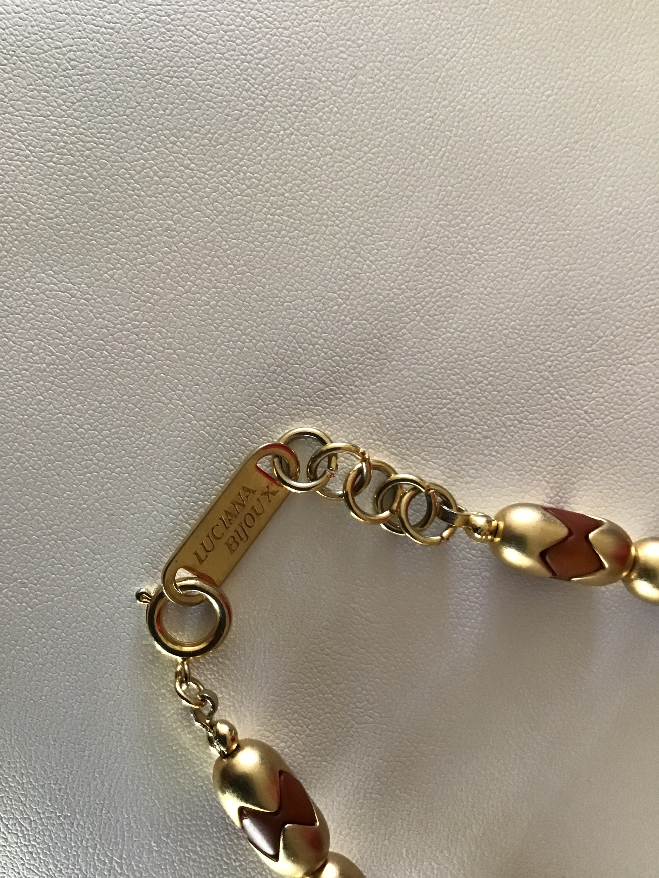 Vintage Collar Luciana Bijoux. Italian Designer Necklace Vintage Collar Luciana Bijoux. Italian Designer Necklace