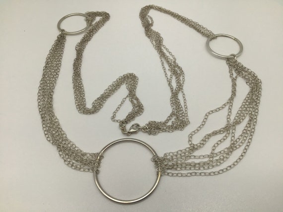 Collier Chaîne Argent Vintage - Occasion, Pièce Unique, Numéro 2948, Avec Une Belle Patine Du Temps