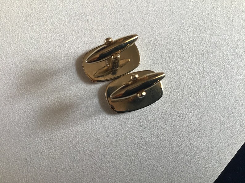 Genuine Vintage Boxed Cufflinks Vintage 1950\u2019s Enamel Cufflinks Car 1950s Cufflinks.Wedding and Present Gift for Him Him special present.
