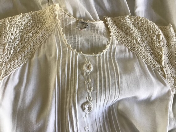 Vintage Lace Dress Cotton Dress Hippy Wedding Dress Gypsy Etsy