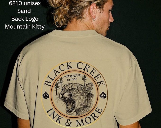 Wild N You – Graphic Tee: Front & Back Logo Black Creek Ink Unisex Next Level 6210 Shirt