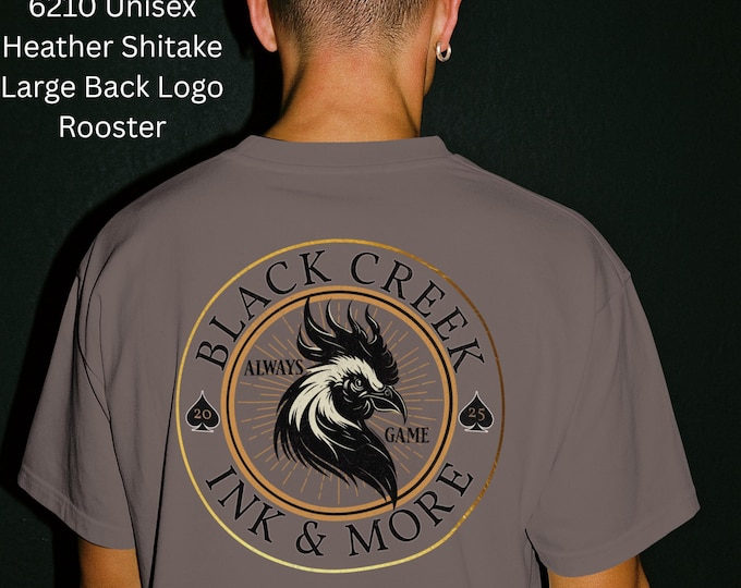 Wild N You – Graphic Tee: Front & Back Logo Black Creek Ink Unisex Next Level 6210 Shirt