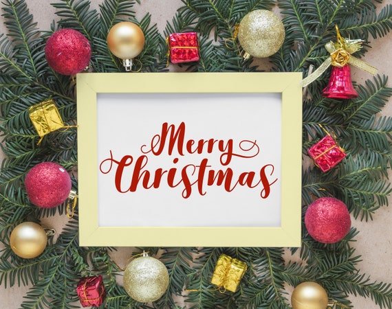 Download Free Merry Christmas Svg Christmas Clipart Christmas Quote Svg Etsy SVG DXF Cut File