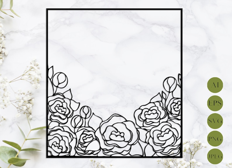 Free Free 112 Square Flower Border Svg SVG PNG EPS DXF File