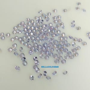 2 MM AA Quality Natural Tanzanite Round Loose Faceted - 100% Natural Gemstone