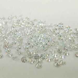 2mm Lab Grown Diamond: Round Cut, EF Color, VVSI Clarity