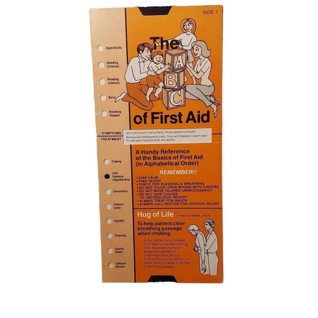 First Aid Handout Etsy