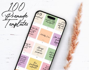 200+ Instagram Post Canva Templates Bundle (Instant Access)