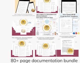 Therapiedocumentatiebundel: voortgangsnotities, SOAP-sjabloon (pdf)